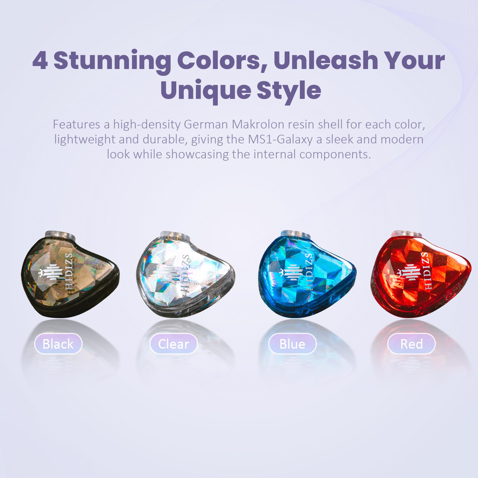 ★sumi★【一点物】AIROS JAPAN アイロスジャパン Amazon.com: Hidizs MS1 Galaxy IEM Gaming Earphones - Dual Magnetic